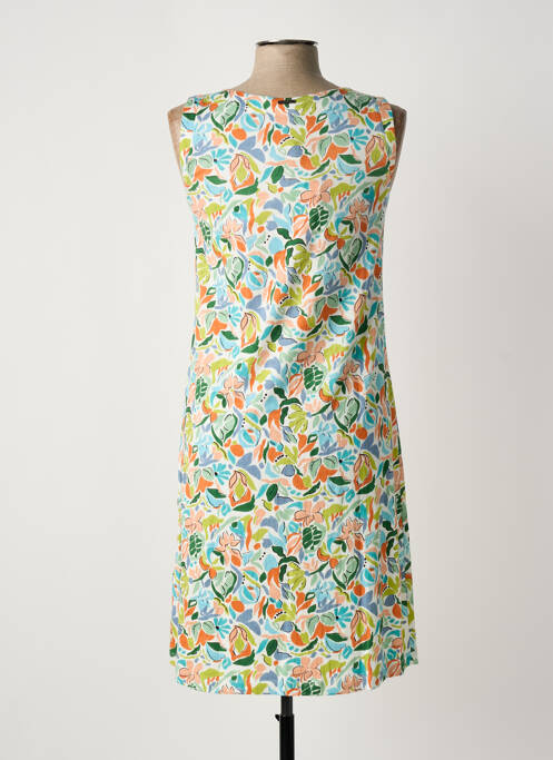 Robe mi-longue bleu AGATHE & LOUISE femme