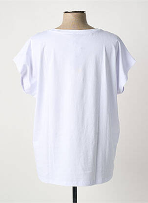 T-shirt coupe droite manches courtes blanc JENSEN femme