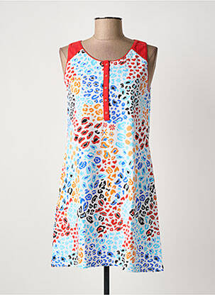 Chemise de nuit rouge MASSANA femme