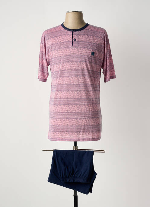 Pyjashort rose MASSANA homme
