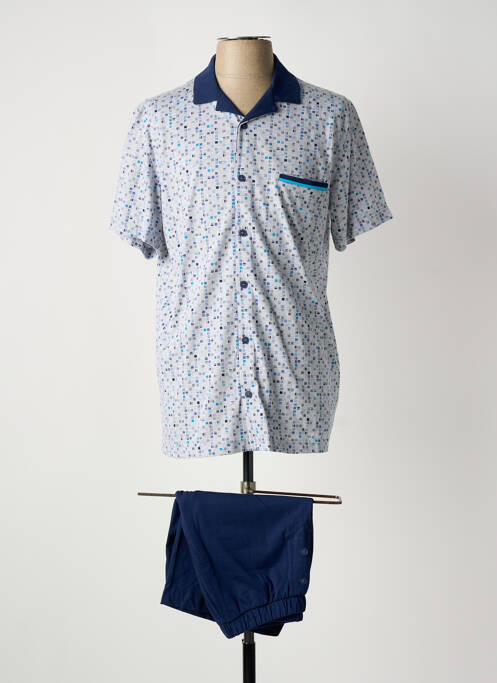 Pyjashort bleu PEIGNORA homme