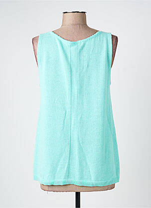 Top stretch sans manche bleu WHITE STUFF femme