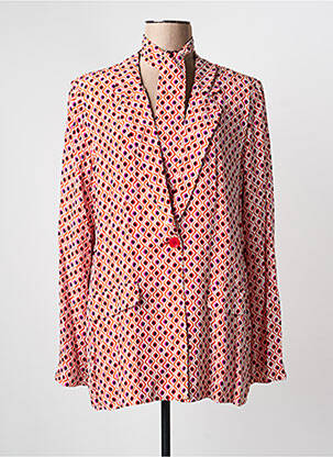 Blazer coupe cintrée rose SURKANA femme