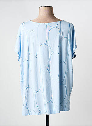 T-shirt imprimé fantaisie manches courtes bleu GERRY WEBER femme