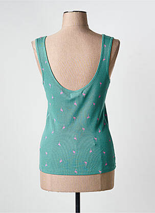 Top stretch sans manche vert WHITE STUFF femme