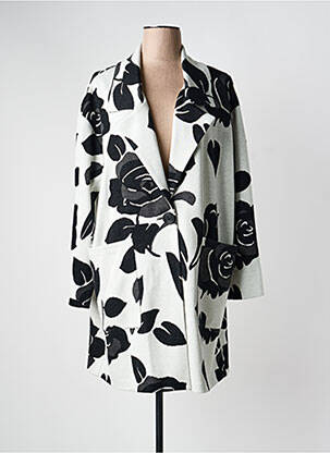 Manteau long gris JOSEPH RIBKOFF femme