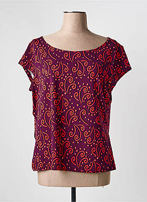 T-shirt violet SURKANA femme
