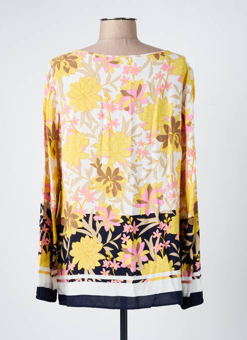 Blouse imprimé fleurs manches longues jaune BETTY BARCLAY femme