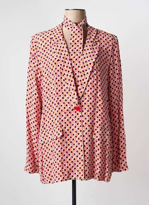 Blazer coupe cintrée rose SURKANA femme