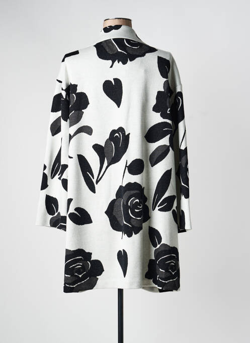 Manteau long gris JOSEPH RIBKOFF femme