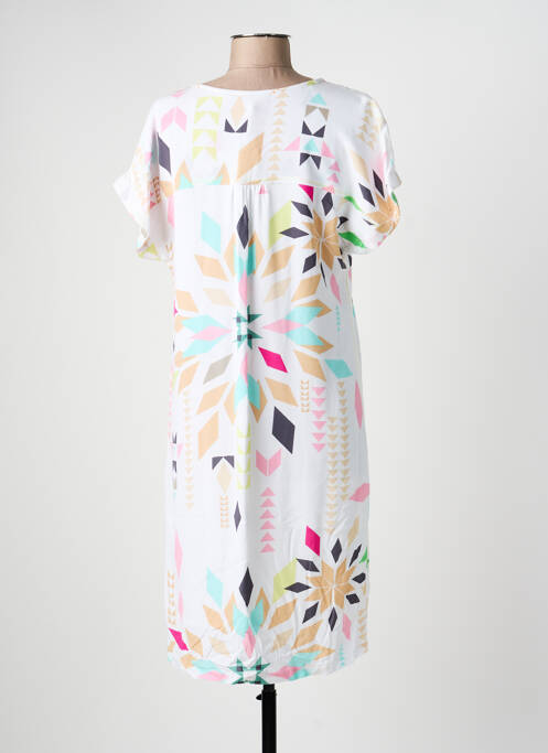 Robe mi-longue blanc WHITE STUFF femme