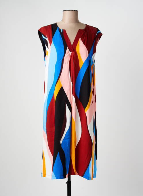 Robe mi-longue bleu STREET ONE femme