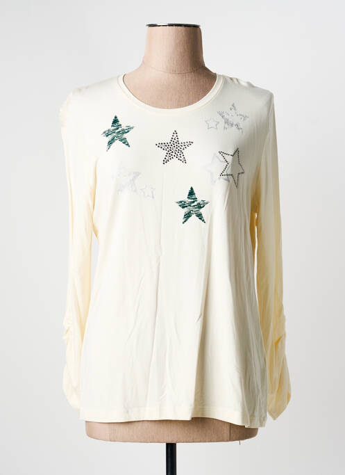 T-shirt beige JOY OF LIFE femme