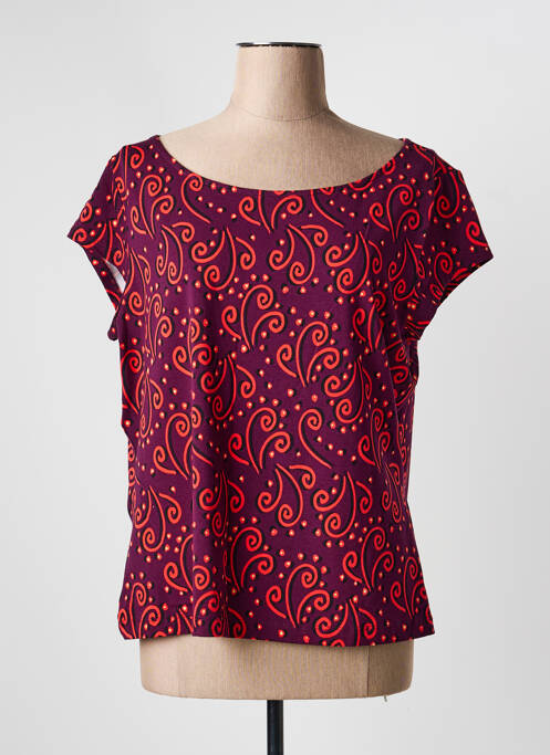 T-shirt violet SURKANA femme