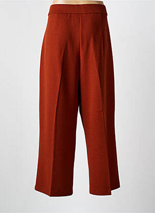 Pantalon large tissage crêpe taille normale orange JOSEPH RIBKOFF femme
