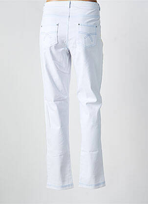 Jeans coupe slim stretch bleu JOY OF LIFE femme