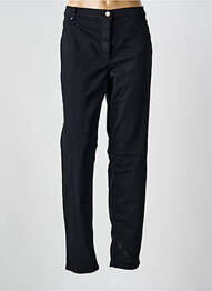 Pantalon slim tissage popeline taille normale noir BETTY BARCLAY femme