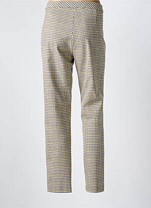 Pantalon slim stretch taille normale jaune BETTY BARCLAY femme