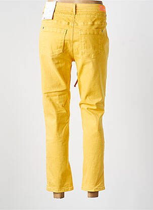 Jeans coupe slim stretch taille normale jaune STREET ONE femme