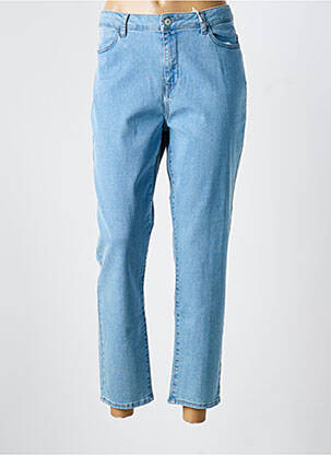 Jeans coupe slim stretch taille normale bleu KANOPE femme