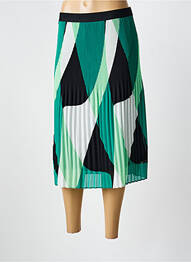 Jupe mi-longue taille normale vert STREET ONE femme