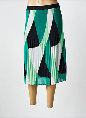 Jupe mi-longue taille normale vert STREET ONE femme