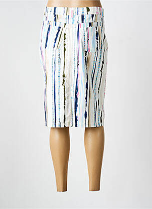 Jupe mi-longue stretch blanc GERRY WEBER femme