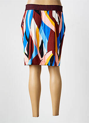 Jupe courte coupe droite bleu STREET ONE femme