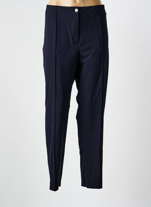 Pantalon slim taille élastique taille haute bleu GERRY WEBER femme