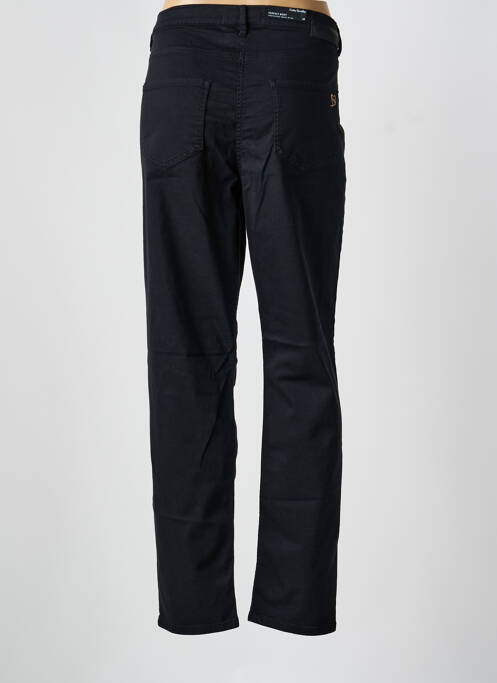 Pantalon slim tissage popeline taille normale noir BETTY BARCLAY femme