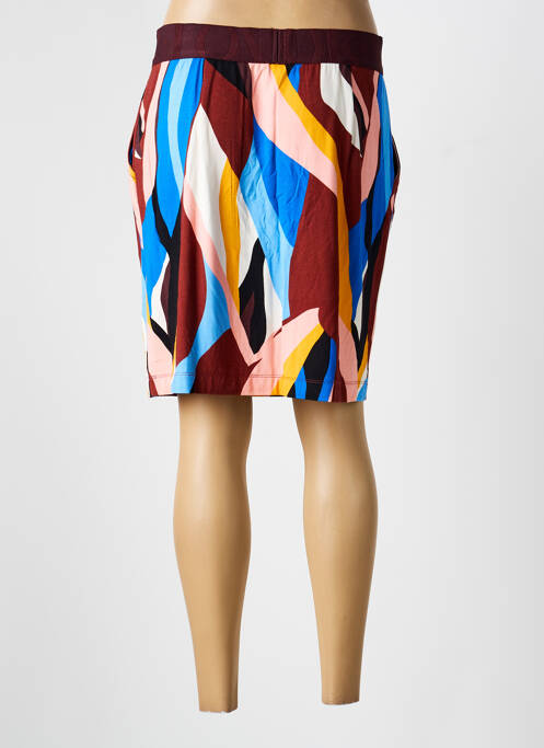 Jupe courte coupe droite bleu STREET ONE femme