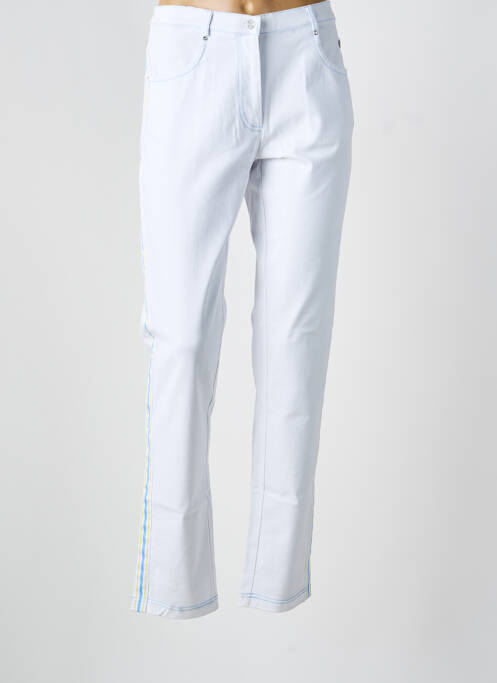 Jeans coupe slim bleu JOY OF LIFE femme