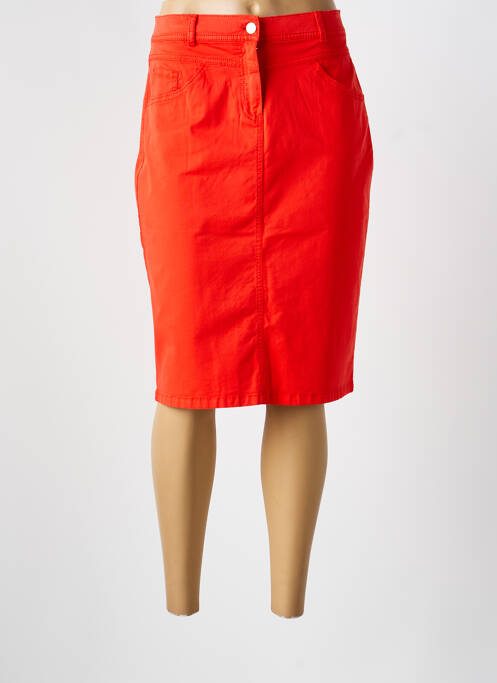 Jupe mi-longue orange GERRY WEBER femme