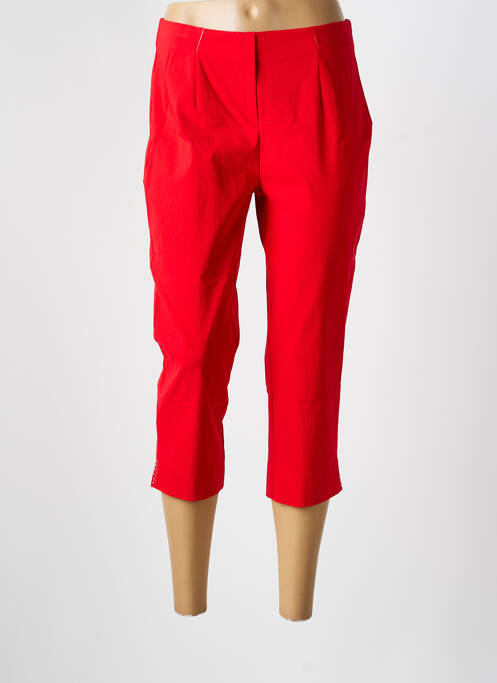 Pantacourt rouge ANNA MONTANA femme