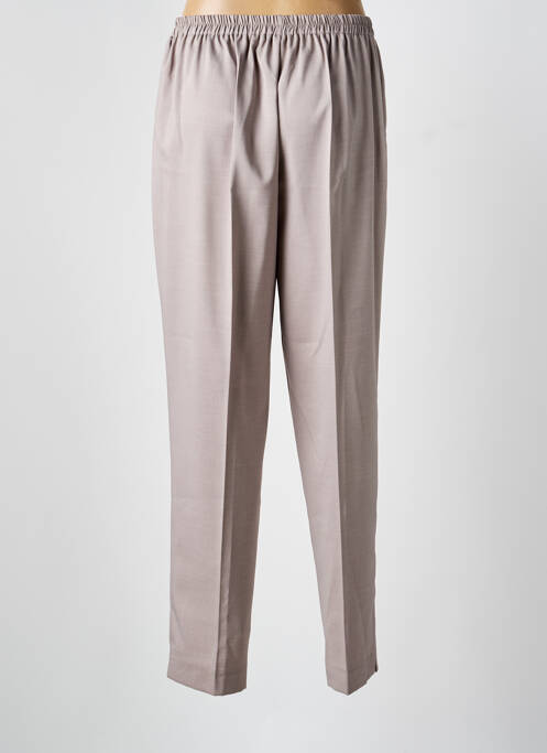 Pantalon droit marron GEVANA femme