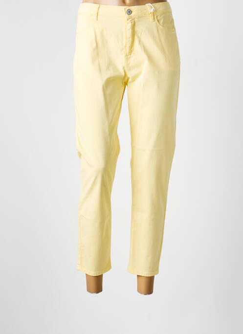 Pantalon slim jaune KANOPE femme
