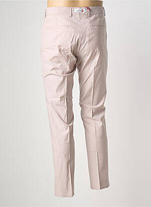 Pantalon slim tissage chiné taille normale rose CLUB OF GENTS homme