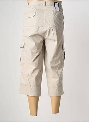Pantacourt taille élastique taille normale beige LUIGI MORINI homme