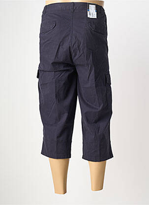 Pantacourt taille élastique taille normale bleu LUIGI MORINI homme