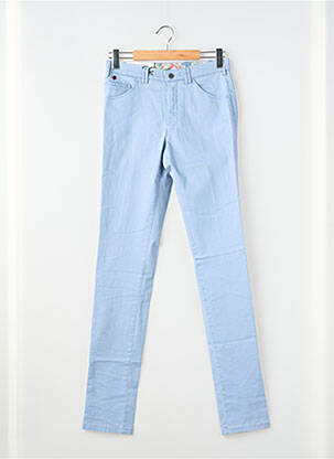 Pantalon chino bio taille normale bleu MEYER homme
