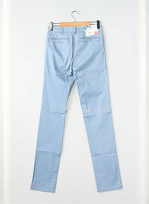 Pantalon chino bio taille normale bleu MEYER homme