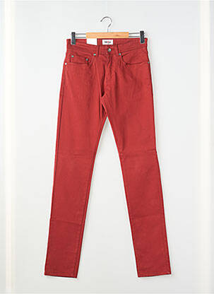 Pantalon slim stretch taille normale orange EMYLE homme