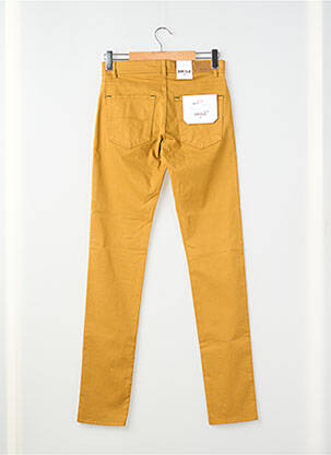 Pantalon slim stretch taille normale jaune EMYLE homme