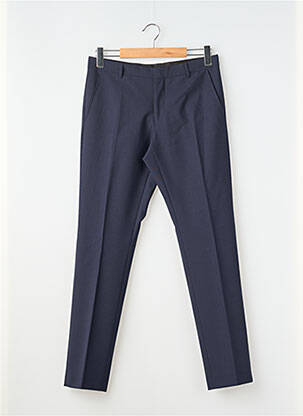 Pantalon slim taille à pinces taille normale bleu SELECTED homme