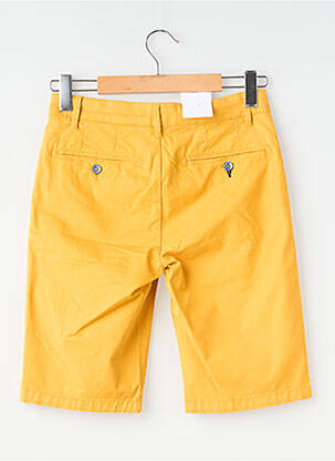 Bermuda stretch taille normale jaune EMYLE homme