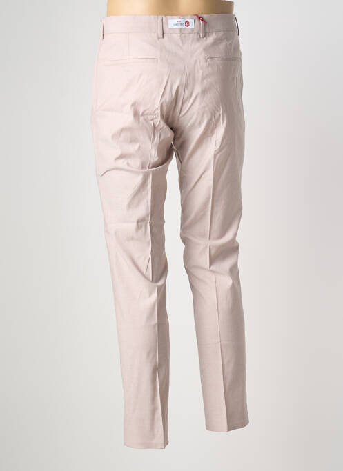Pantalon slim tissage chiné taille normale rose CLUB OF GENTS homme