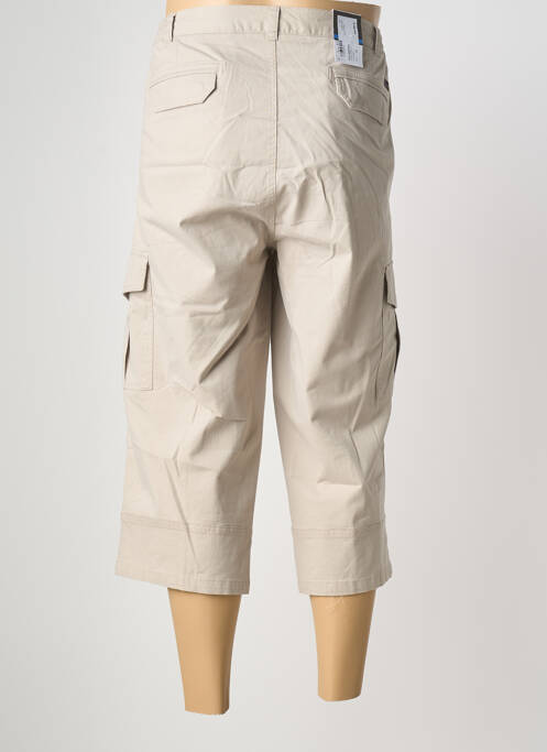 Pantacourt taille élastique taille normale beige LUIGI MORINI homme