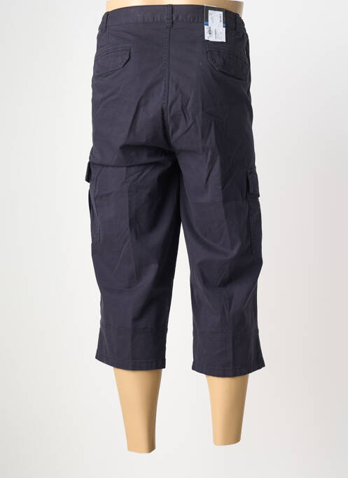 Pantacourt taille élastique taille normale bleu LUIGI MORINI homme