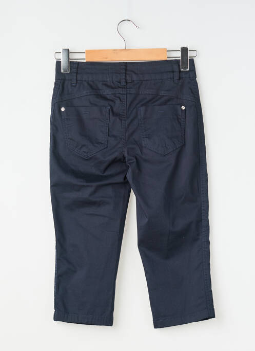 Corsaire tissage popeline taille normale bleu STREET ONE femme