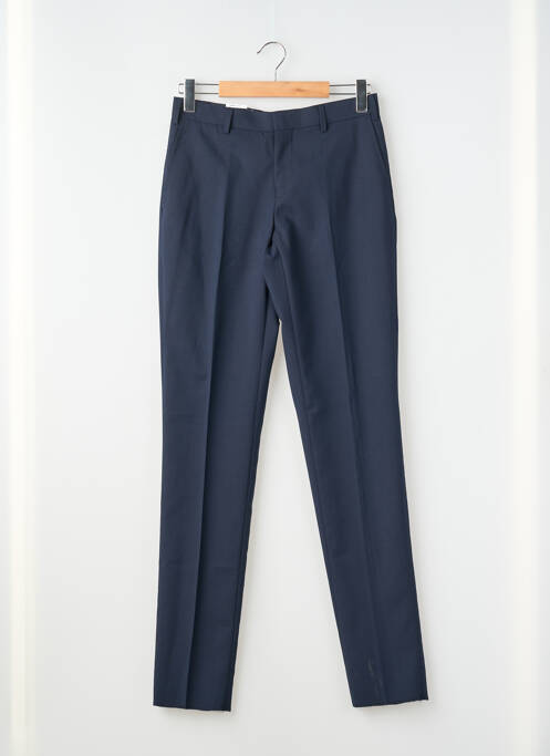 Pantalon slim bleu LUIGI MORINI homme